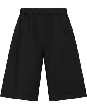 Tela Shorts & Bermuda Shorts Polyester, Viscose, Elastane - Black