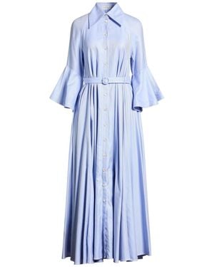 Palmer//Harding Light Maxi Dress Cotton - Blue