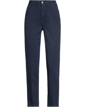 CIGALA'S Midnight Trousers Lyocell, Cotton, Elastane - Blue