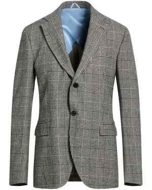 Jaggy Blazer Wool - Gray