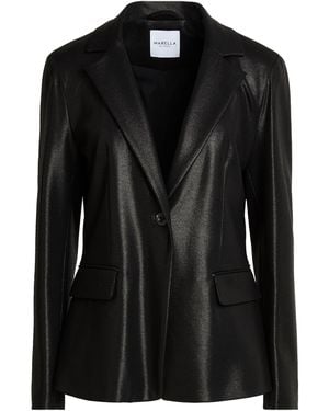 Marella Be Smart Blazer Viscose, Polyamide, Elastane - Black