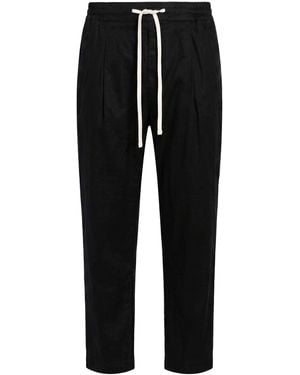 DRYKORN Pants Linen, Cotton, Elastane - Black