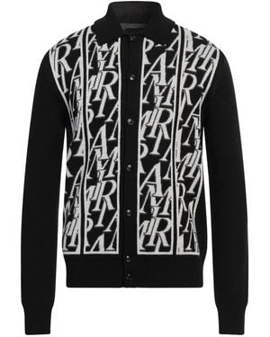 Amiri Cardigan Wool - Black
