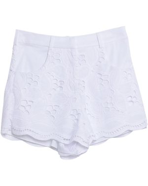 Alexis Shorts & Bermuda Shorts Cotton, Rayon - White
