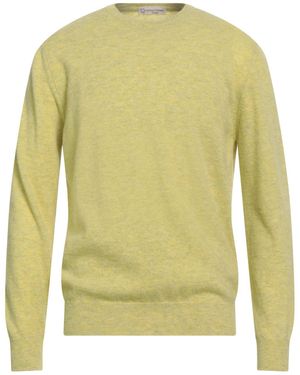 Cashmere Company Light Jumper Geelong Wool - Yellow
