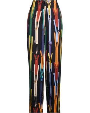 Moschino Trousers Viscose - Blue