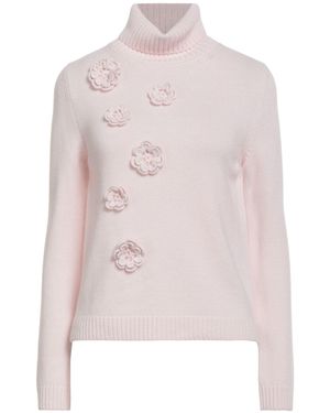 Anneclaire Light Turtleneck Cashmere - Pink