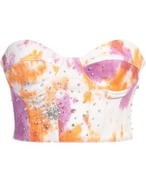 DES_PHEMMES Top Cotton - Pink