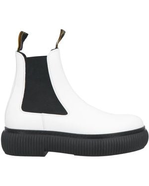 Lanvin Ankle Boots Calfskin - White
