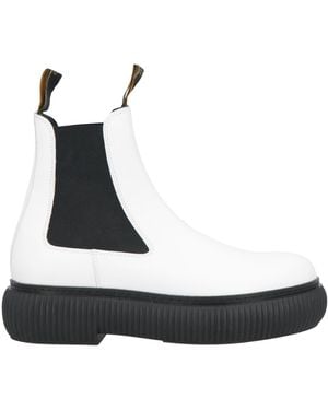 Lanvin Ankle Boots Calfskin - White