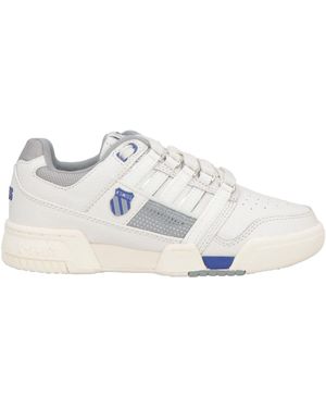 K-swiss Trainers Leather, Textile Fibres - White