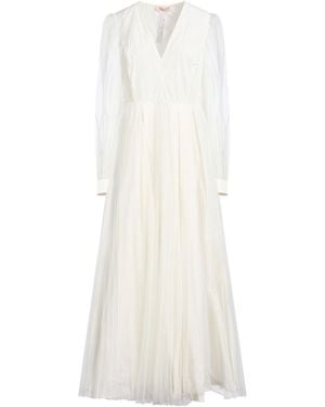 Twinset Maxi-Kleid - Weiß