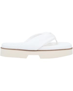 Eqüitare Thong Sandal - White
