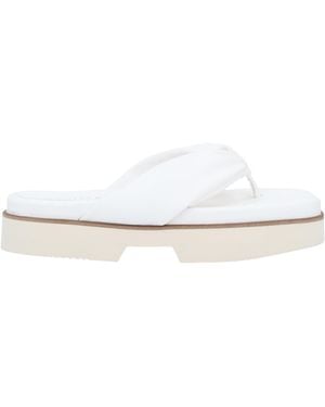 Eqüitare Thong Sandal - White