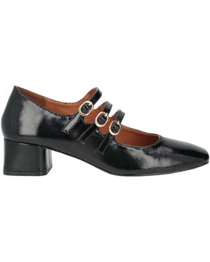 Exe' Court Shoes - Black