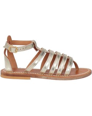 K. Jacques Sandals Leather - Brown