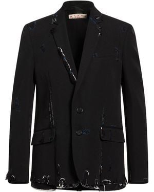 Marni Blazer Virgin Wool - Black