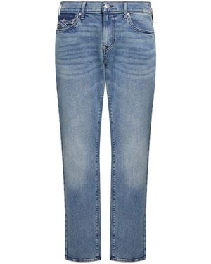 TRUE RELIGION Geno Jeans Cotton, Polyester, Lyocell, Elastane - Blue