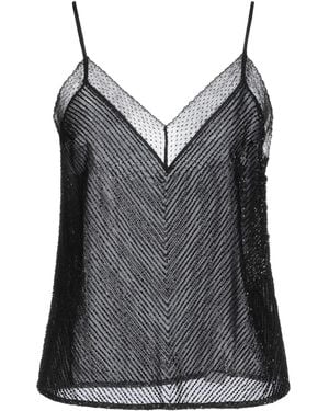 Elisabetta Franchi Top Viscose - Black