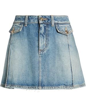 McQueen Denim Skirts - Blue