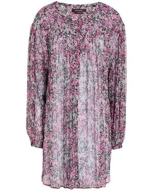 Isabel Marant Mini Dress Silk, Viscose - Purple