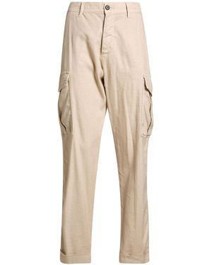 Eleventy Platinum Trousers Linen, Cotton, Elastane - Natural