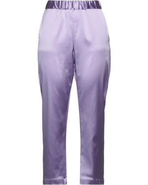 Semicouture Pantalone - Viola