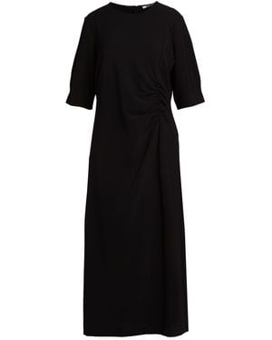 Second Female Midi Dresses - Black