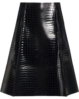 Tory Burch Midi Skirt Polyester, Elastane - Black