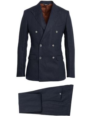 Dolce & Gabbana Suit Silk, Viscose - Blue