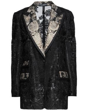 Dolce & Gabbana Blazers - Black