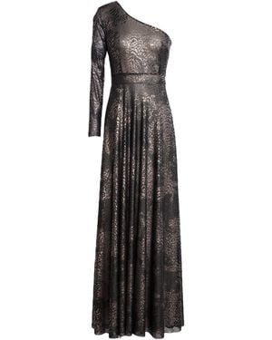 Rinascimento Maxi Dress Polyester, Elastane - Black