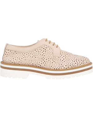 Calce Lace-Up Shoes Leather - White