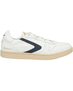 Valsport Trainers Leather, Textile Fibres - White
