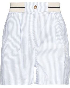 Palm Angels Shorts & Bermuda Shorts Cotton, Elastane - White