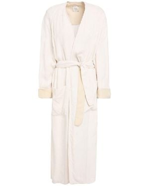 Alysi Overcoat & Trench Coat - White