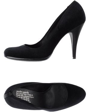 Pedro Garcia Pumps Textile Fibers - Black