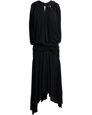 Acne Studios Midi Dress Viscose - Black