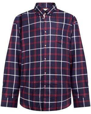 Paul & Shark Shirt Cotton - Blue