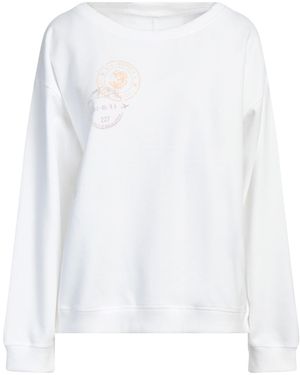 Juvia Ivory Sweatshirt Cotton, Polyester - White