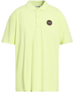 Napapijri Polo Shirts - Yellow