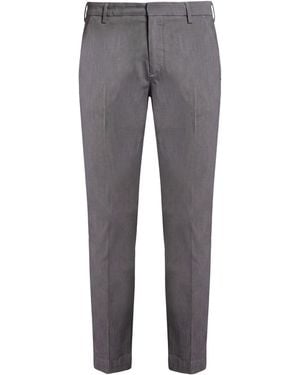 Entre Amis Trousers Cotton, Elastane - Grey