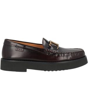 Tod's Loafers Leather - Black