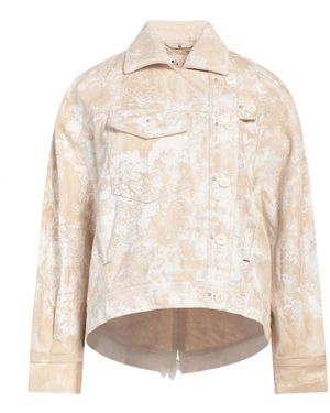 High Denim Outerwear Cotton - White