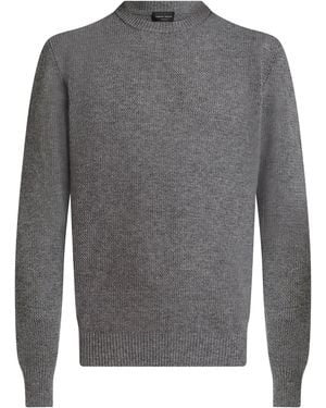 Roberto Collina Jumper Wool, Cashmere - Grey