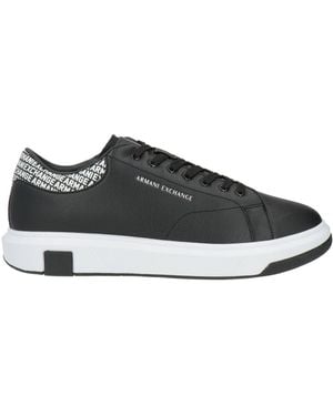 ARMANI EXCHANGE Sneakers Synthetic Material - Black