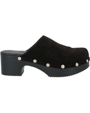 Rita Row Mules & Clogs - Black