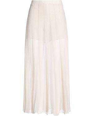Roberto Collina Midi Skirt - White