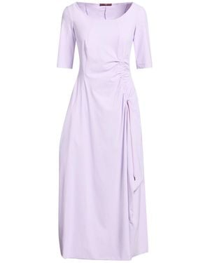High Midi Dress Nylon, Elastane - Purple
