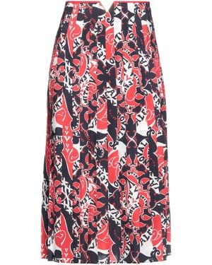 Valentino Garavani Gonna Midi - Rosso